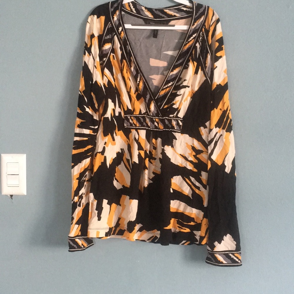 Bcbg blouse long sleeve